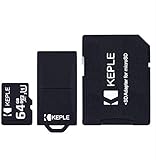 Tarjeta de Memoria Micro SD da 64 GB | MicroSD Compatible con Samsung Galaxy s9+ S9 S8 S7 S6 S5 S4 S3, J9 J8 J7 J6 J5 J3 J2 J1, A9 A8 A7 A6 A6+A5 A4 A3, Note 9 8 7 6 5 4 3 2, Pro, Edge | 64 GB