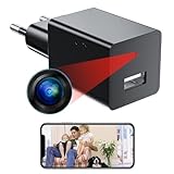 1080P Mini Camara Espia Oculta Camufladas Wifi Camaras Espias Camara Vigilancia interior Wifi Oculta Cámaras Vigilancia Domicilio Wifi Espía SPY Camaras de Vigilancia sin Cables Detección de Movimient