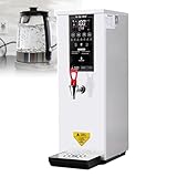 smafoseedding Hervidor De Agua Comercial, Hervidor De Agua para Catering, Dispensador De Hervidor De Agua Caliente De 40 L, Hervidor De Agua Digital Comercial, Calentador De Vino Caliente Y Cerveza