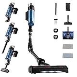 Rowenta Xforce Flex 9.60 Aqua RH20C2 – Aspiradora escoba sin cable de 250 W de potencia, aspira y friega, función 4 en 1, suelo, sofá, pared, tecnología Flex, incluye accesorios