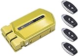 Cerradura Invisible Golden Shield Alarm con 4 mandos y alarma de 95db