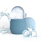 Joyeee Ice Roller, Reutilizable Ojo Masaje con hielo Belleza facial Cuidado de la piel Compresa de hielo Reduce los poros, antiarrugas, reduce la hinchazón, mejora la elasticidad de la piel, azul