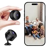 Genérico Mini Camara Espía WiFi 1080P Camara Vigilancia WiFi Interior/Exterior Oculta Cámaras De Vigilancia inalambricas Larga Duracion Spy CAM con Visión Nocturna Detección De Movimiento