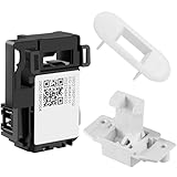 WH01X27954 WH01X24381 WH02X24399 Interruptor de bloqueo de tapa de arandela de bloqueo de tapa de arandela cerradura de tapa compatible con GE Hotpoint lavadora de carga superior cubierta de lavadora,