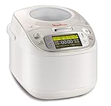 Moulinex Maxichef Advance MK8121 - Robot de cocina, 45 programas de cocción, programable hasta 24 horas, bol con capacidad hasta 4 personas, función diferido programable, Plata Premium