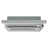 Campana Extraíble 60cm 450 m³/h 63dB ASPES ACPE601CX 2 Niveles Extracción Inox