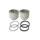 KATSU 2 Piezas Elemento de Filtros de Combustible para R12T Separador de Agua de Filtro de Combustible Diésel para Motores Diésel Barcos Marinos Tractores Generadores Eléctricos