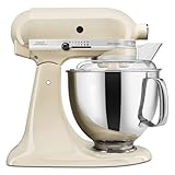 KitchenAid Robot de cocina Artisan de 4,8 l, color crema