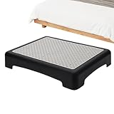 1/2 Pieza Plataforma De Escalón De Seguridad - Escalón Móvil De Plásticos | Taburete De Medio Paso para Adultos Y Ancianos | Taburete De Cama Antideslizante, Borde Circular, Dormitorio, Cocina