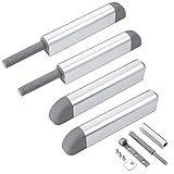 LOOGI - Abridor de puerta de presión para abrir puertas de impresión, 4 unidades, abridor de impresión, armario Push Open Magnet Tip On para puertas, apertura de armario, tip on herraje, cajones,