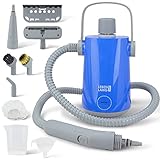 LEBENLANG Vaporeta Limpieza Hogar de 1000W - Capacidad 300ml & Incluye 10 Accesorios I Vaporeta de Mano Aspiradora Vapor Limpieza Vapor I Vaporeta Limpieza Hogar Potente Limpiador A Vapor