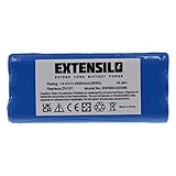 EXTENSILO Batería Recargable Compatible con Dirt Devil M606-1, M606-2, Libero, M606, Fusion M611 aspiradora, Robot Limpieza (2500 mAh, 14,4 V, NiMH)