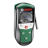 Bosch cámara de inspección UniversalInspect (cámara de endoscopio de Ø 8 mm con imágenes en color de calidad, con longitud flexible de 0,95 m y función de memoria incorporada)
