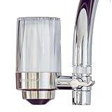 Wassaplus® Super Core: Filtro para Grifo en Acero Inoxidable – Purificador Ecosostenible - Elimina Cloro, Bacterias, Óxido, Microplásticos y Mejora el Sabor del Agua