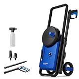 Nilfisk Hidrolimpiadora de Alta Presión Core 140 Bares con PowerControl - Limpiadora para Jardín, Patios y Coches (1800 W)