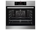 AEG BPB23112ZM - Horno (Medio, Horno eléctrico, 72 L, 3490 W, 82 L, Negro, Acero inoxidable)