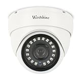 WESTSHINE Cámara Domo de 5MP AHD Cámara de Seguridad 4MP TVI/CVI IR Nightvision Lente HD de 2.8mm Ángulo de visión Amplio, Ajuste para 5MP AHD DVR 4MP TVI/CVI DVR y 960H DVR