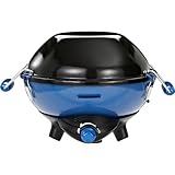 Campingaz Party Grill 400 CV - Barbacoa (2000 W, Barbacoa de contacto, Gas natural, 2000 W, 145 g/h, Mesa), abierto: Ø 36 x 42 cm (con soporte)