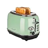Korona 21665 Tostador | 2 rebanadas | menta | indicador de nivel de tostado | descongelar | tostar | recalentar | 810 vatios | accesorio para panecillos | bandeja recogemigas