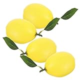 MUSISALY Juego De 4 Modelos De Falsos Realistas Artificiales Y Hojas Accesorio Decorativo De Frutas para Exhibición De Fotografías