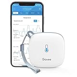 Govee Termómetro Higrómetro WiFi, Digital Sensor Interior Inteligente Control con App soporta Alerta y Notificación para Hogar, Bodega, Invernadero Disponible en Casa Ambiente, Planta y Mascota