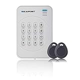 Blaupunkt KPT-R1 inalámbrico RFID, Rolling Seguro, cifrado por Radio, fácil de Usar y Alarma, Panel de Control con código Enrollable, Incluye Lector de día y 2 Etiquetas