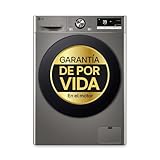 LG F4WR7010AGS - Lavadora Inteligente, 10kg, AI Direct Drive, 1400rpm, Carga Frontal, TurboWash 360º, Casificación A, Serie 700, Inox Grafito