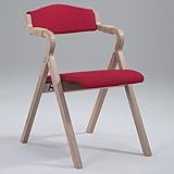 Sillas de comedor modernas apilables de madera, sillas de salón retro resistentes para oficina y eventos, diseño de gran tamaño, 49 x 59 x 77 cm, elegantes y duraderas