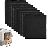 16Pcs Filtro de Carbón Activado para Arena de Gato,Filtros de Olor de Carbono,Filtro de Grano de Gato,Filtro Carbon Activo para Arenero de Gatos,Filtro De Desodorización De Carbón Activado