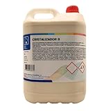 Cristalizador B de IQG. Líquido cristalizador para abrillantar suelos de terrazo, mármol, etc. nuevos o deteriorados por el tránsito. Uso con máquina industrial o doméstica. (5 L)