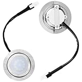 Celabie 2 Bombillas para Campana Extractora, Repuesto de Luz LED para Campana Extractora de Acero Inoxidable, Luz Empotrada para Campana Extractora de Cocina