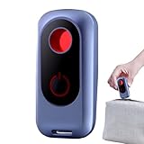 Samuliy Detectores de cámara: Detector Compacto de Viaje para Hotel, Detector de radiofrecuencia Mejorado, Detector de rastreador GPS, Dispositivo de escaneo Ligero antimonitoreo para baño de Hotel