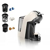 Tristar Máquina Multicápsula 3-en-1 – Compatible con Cápsulas Nespresso® y Dolce Gusto® – 19 bares – Libre de BPA – CM-2301
