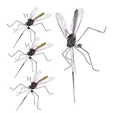 POPETPOP 1 Juego Insecto De Alta Simulación Molde De Pastel De Esfera Esférico Modelo De Insectos Pequeños Juguetes Juguetes Kits De Cuentas Planeo Zumbador con Alas Cucú Abs 4 Piezas