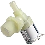 SPARES2GO Solenoide de entrada de agua única compatible con lavavajillas Lamona (90 grados, unidireccional)