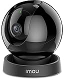 Imou Rex 3D - Cámara Vigilancia Wifi Interior 360°, 2K 3MP QHD,AI Deteccion de Movimiento Humana y Mascatas, Visión Nocturna, Audio Bidireccional, Admite Tarjeta SD 256G