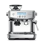 Sage Barista Pro - Cafetera Profesional con Espumador de Leche Manual, Acero Inoxidable