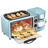 Máquina Multifuncional De Desayuno Doméstico Todo En Uno Máquina De Café Tres En Uno Tostadora Fácil De Limpiar Ideal Para Asar, Máquina De Desayuno, útil Para Hornear, Estación De Desayuno