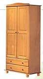 Armario dos puertas madera pino color miel