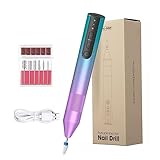 Máquina pulidora de uñas Taladro eléctrico inalámbrico para uñas acrílicas Esmalte en gel Quitar manicura Pedicura Lima de uñas Herramientas Salón Equipo de uñas para bricolaje Hogar o salón Mani