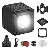 SMALLRIG RM01 Mini Luz de Video LED, Cube Light para Fotografía Macro, Luz a Prueba de Lluvia con 8 Filtros de Color, Luz Fotografía Pequeña 5600K CRI95 para GoPro,Teléfonos Móviles,Cámaras - 3405