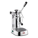 La Pavoni LPLPLQ01EU, Maquina de espresso Professional Lusso, Chrome/noir