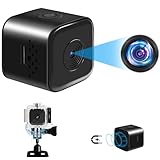 UYIKOO Cámara Espía Oculta, 1080P HD Mini Camara Espia Micro Cámaras Espias De Vigilancia con IR Visión Nocturna Funda Impermeable