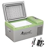 Alpicool Y20 20L Mini Nevera de Coche portátil Eléctrica 12/24V CC Refrigerador de Coche para Hogar Aire Libre Camping, Viajes, Automóvil Enfriamiento de -20ºC a +20ºC