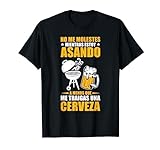 Dicho BBQ Maestro Parrilla Papá Barbacoa Y Cerveza Camiseta
