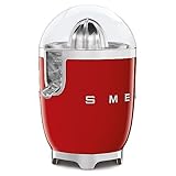 SMEG CJF11 Exprimidor de cítricos, Plastic, Rojo