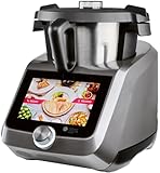 Silvercrest Monsieur Cuisine Smart SKMS 1200 B1 - Robot de cocina, color titanio