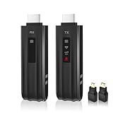 eppfun HDMI Inalámbrico, Transmisor y Receptor HDMI 1080P para Transmitir Vídeo y Audio en PC/Portátil a Monitor TV Proyector