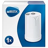 BRITA On Tap HF, 1 Cartucho filtrante de agua, Recambio de filtro de agua compatible con BRITA On Tap, Reduce microplásticos, cloro y metales pesados,Agua filtrada de calidad, Solución más sostenible