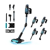 Cecotec Aspiradora sin Cable Escoba - Vertical Conga Rockstar 8500 Infinity ErgoWet Animal T. 4 en 1, 680W, 30kPa, Autonomía 100 mins, Cepillo Jalisco, 250AW, Incluye Water Tank y Accesorio Animales